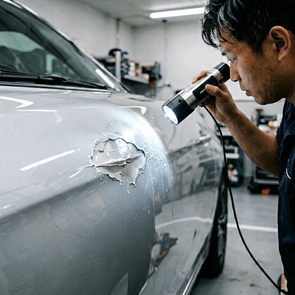 クリア剥がれはどう補修する?早期発見の判断基準とKIHCES KP-1100 Proでできる軽度修復の全手順|トラブルシューティング