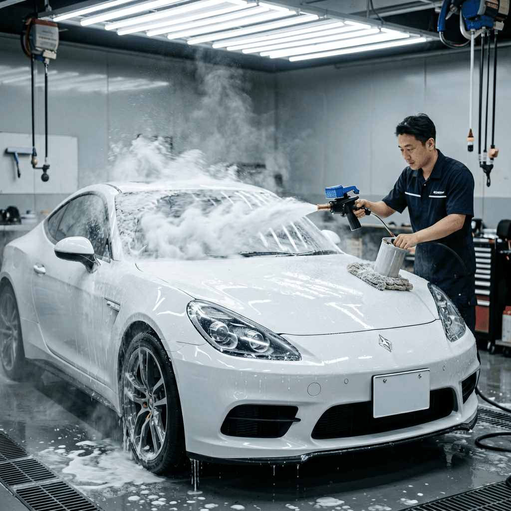 正しい洗車のやり方とは?プロが教えるシャンプー選びと2バケット洗車の6ステップ|KIHCES
