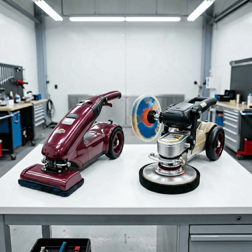 【2025年最新】ダブルアクション vs ロータリーポリッシャーはどっちを選ぶべき?プロが徹底比較|KIHCES