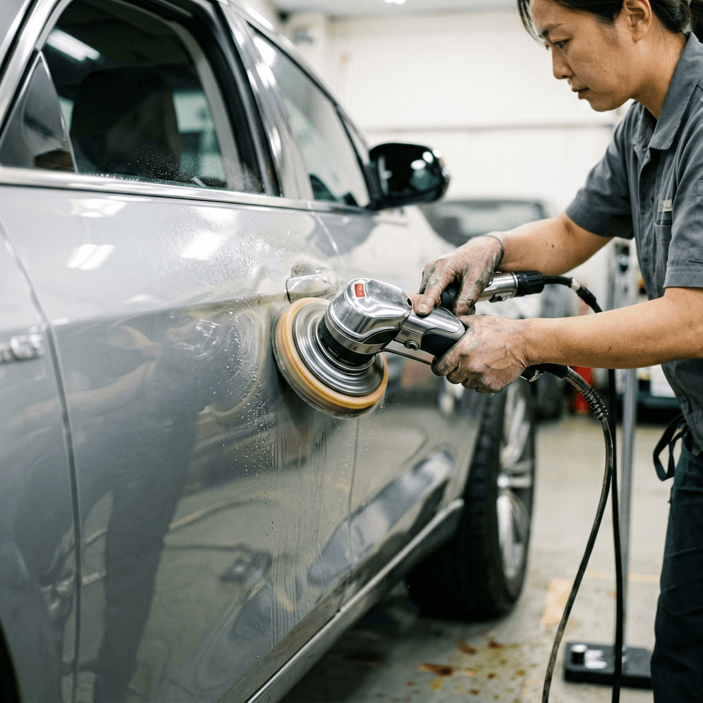 エッジ研磨はどう仕上げる?プロが教える6ステップ施工法とKIHCES KP-1100 Proで失敗しない当て方・コンパウンド選び|プロの技