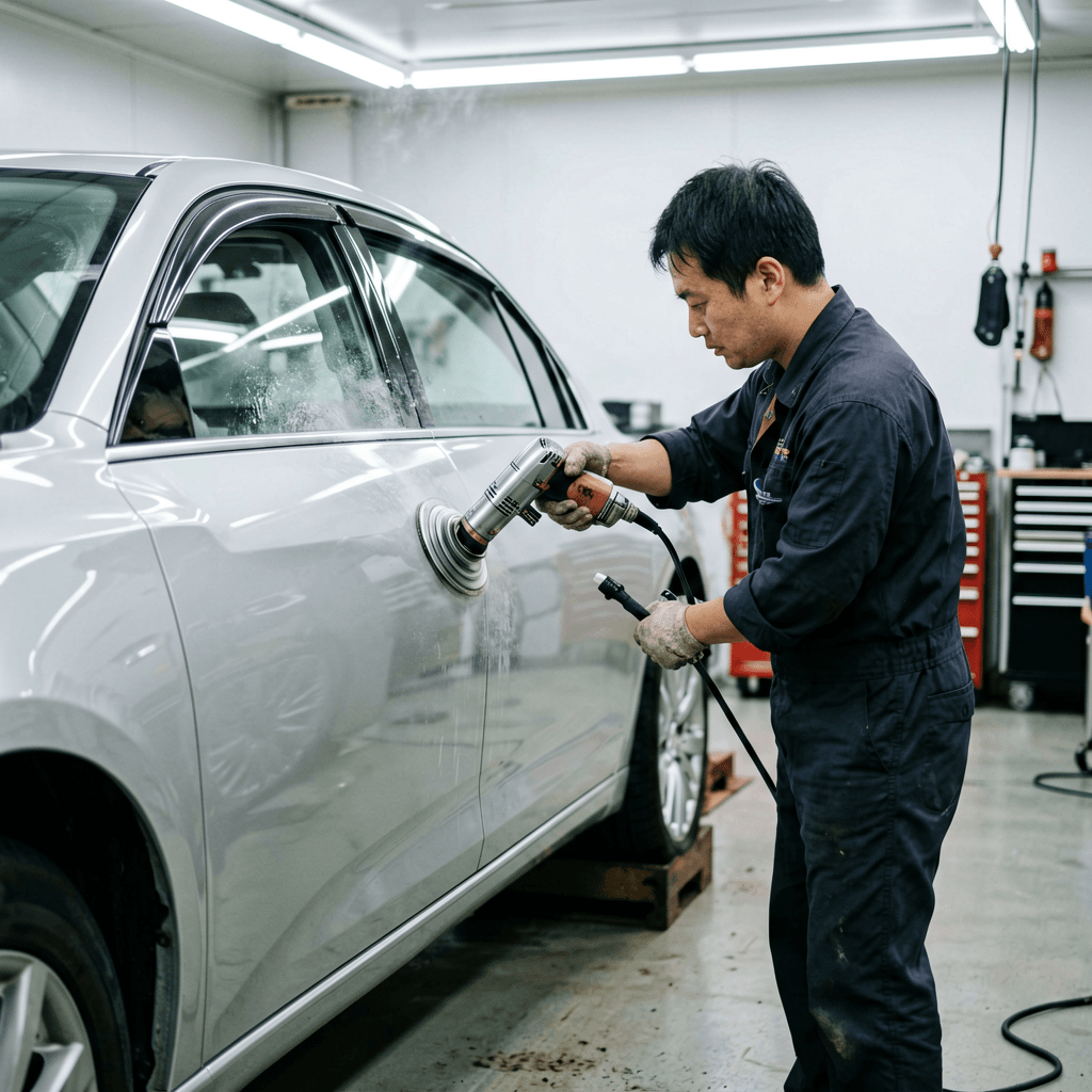 下地処理はどう進めるのが正解なのか?プロが教える6ステップ施工法とKIHCES KP-1100 Proで失敗しない研磨前準備|メンテナンスHow-to